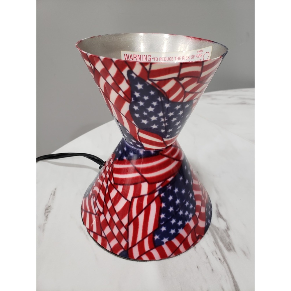 Lava Lite Motion Lamp American Flag Patriotic Red White Blue Replacement Base